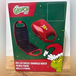 THE GRINCH Dr.SEUSS Grilled Cheese Maker - NEW IN BOX